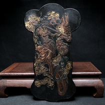 Bounce pipa Fenglaiyi Old object Wenfang four treasures Hui ink Anhui old ink ingot ink block ink strip pine smoke