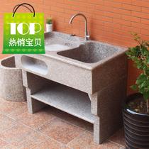 Wash basin basin cabinet combination pool ◆ new product ◆ Simple laundry tank manufacturers outdoor water double tank wash basin