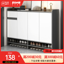 Shoe cabinet Domestic doorway entry door light extravagant shelf in province space Easy shoe rack Large-capacity dust-proof shoe rack