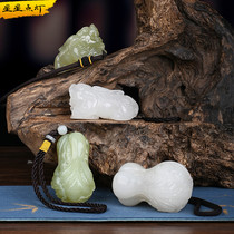 Day In The Bucket Gold jade Jade Leopard handlebar Handlebar Pieces of Play Pieces of Handicraft Home Ornament Creative Gifts