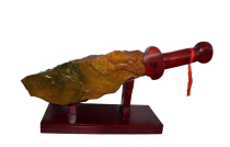 Big fossil town house Big knife Moore stone Pear skin stone Taihu stone Agate red Jasper strange stone Natural stone ornaments Feng Shui