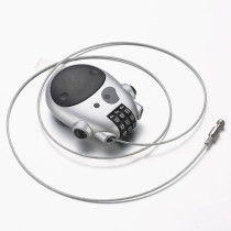 Mini Retractable Wire Rope Combination Lock Travel Anti-Theft Safety Lock Fitness Bike Lock Extended Wire Cable Padlock