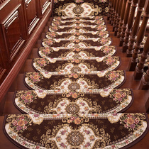 Eurostyle stair tread cushion free of glue self-adhesive home anti-slip stair carpet swivel solid wood stairs customised footbed