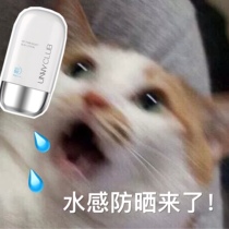 unny sunscreen milk Refreshing face special non-greasy anti-UV isolation milk two-in-one spf50