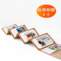 6 inch card photo folding to customize photo postcard customization diy folding album