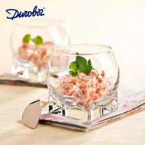 Belgian imported Durobor creative dessert bowl glass ice cream cup ice cream salad bowl yogurt pudding