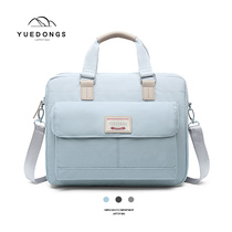 Notebook laptop bag 14-inch female minimalist anti-fall shock-proof single shoulder inclined satchel applicable Lenovo Little Xinhua is matebook Huasu 15 6 Xiaomi 13 3 Apple macqubook