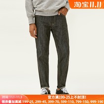 11oz autumn winter black bull red tannin ankle-length pants Mbbcar narrow range amikar primary color jeans