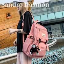 France Sandro Ifashion school bag junior high school students shoulder bag large capacity travel computer backpack