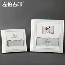 Shadow Building Wedding Dress Photo Album Production Love Sa Acrylic Couple Writing True High-end Memorial Album Collection Photo Book Custom