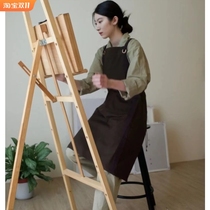 Artists special painting cover for dress female waterproof oil and dirty and painting room oil painting clothes