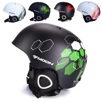 MOON ski helmet Snow safety helmet Ski protective gear Sports equipment Head protector Body molding Outdoor equipment