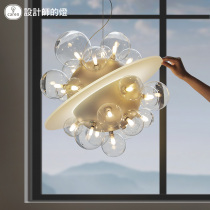 Designers lights Nordic living room bubble lights Net Red Cafe modern light luxury restaurant chandelier dream bedroom lights