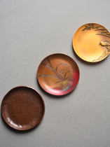 Pure copper cha bei dian manual integral relief liu yin home Kung Fu Tea Cup insulation mat tea ceremony zhan tuo