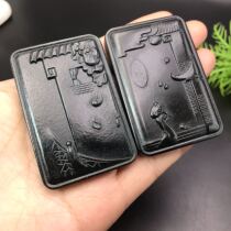 Natural Xinjiang and Tian jade brand Qingyu Ink Yujiang Nanshui Township Beauty Mood Mood and Tian Yupendant