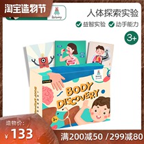 Bat rabbit Human exploration experiment Science Production material experiment Creative toy Human organ model for primary school students