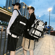 Hong Kong insins Han version ulzzang Homerous High School male and female college student large-capacity tide computer double-shoulder school bag