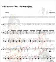 KellyClarkson-What doesnt kill Kill YouStronger Drum Jazz Drum