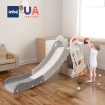 Childrens slide baby toy baby slide indoor home folding multifunctional kindergarten thickening and lengthy