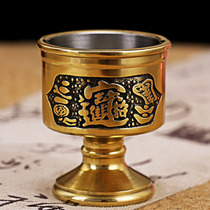 Pure copper Xianjia water cup for cup home for Guan Gong God copper glass for water cup for Buddha Cup