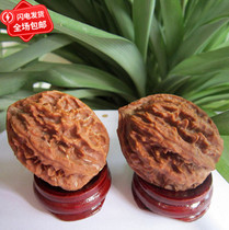 Wen new style to play walnut wild autumn son lion head male hat official hat chicken heart lantern tiger head startled