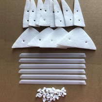 Gaoweisi Zhilia wipe glass artifact cleaning cotton replacement rubber strip buckle wipe window accessories glass scraper strip