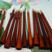 Africas small leafy purple sandalwood Suona Hengshan Eight Confucius Suona Hengshan Eight Poles of Suona Sandalwood Nine-hole Suona