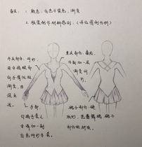 Figure skating performance clothes childrens full set of training clothes girl qipao Skating Skirt SD520