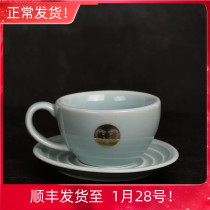 The new brewista coffee cup with thick latte kapo cup heat-resistant ceramic cup sheeps head 300ml