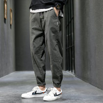 men's pants casual pants men's spring autumn long straight trousers men's trousers workwear pants trendy autumn loose trendy