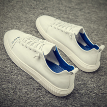 Tide cards 2020 new net red little white shoes mens Korean version 100 hitch casual shoes Inn white flat bottom plate shoes