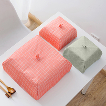 Food cover foldable heat preservation table cover food cover dish cover rectangular bowl table cover rice cover umbrella