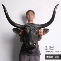 Original simulation animal minotaur creative store bar hanging decoration wall decoration Wall hanging retro nostalgic wall decoration pendant