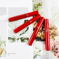 Amani Armani red tube matt mist surface lip glazed lip gloss 206400405415107418