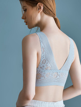 Japanese beauty back bra vest underwear women without steel ring bra chest wrap inside wear ultra-thin breathable summer