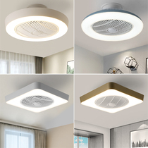Bedroom fan lights Nordic Restaurant chandeliers Round room fan chandeliers led ceiling fan lamps Simple and modern