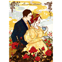 (The bottom price is missing) The new generation of national tide artist MollySu (the sun never sets) limited edition print decoration