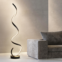 Design sense Art floor lamp Living room sofa Next to the net red bedroom bedside Headlights Nordic Advanced sense standing lamp