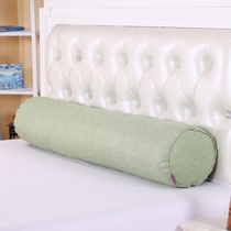 Bed cylindrical pillow Candy pillow Cervical neck pillow Sofa long pillow Long pillow Cushion pillow Solid color