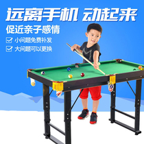 Large childrens billiards table Home Wooden American black 8 indoor boy toy mini billiard table snooker