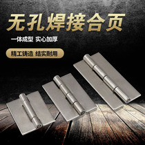Benyi 304 stainless steel non-porous hinge thickened industrial equipment welding hinge electromechanical distribution box welding hinge