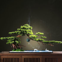 Minimalist modern light extravagant creative home Residence Decoration Emulation Greet Guests Pine Pendulum Pieces Living Room Sample Room Genguan Tabletop Furnishing