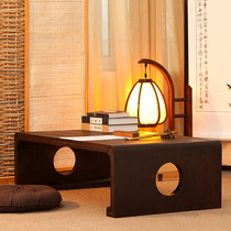 Tatami coffee table Solid wood Chinese study table Low piano table Simple bay window table Antique coffee table Calligraphy table Kang table Kang table