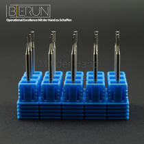 Imported Olive Nuclear Sculpted Needle Straight Tooth Needle Car Needle Tool Jewelry Engraving Knife 2 35 Shank Grinding Head Micro-Sculpted Milling Cutter Suit