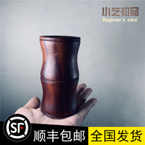 Natural lightning strike jujube hand carved bamboo pen holder Taoist Taoist Fatan Xiaoyi first product Shunfeng
