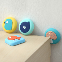 Creative cartoon wall anti-collision protection sticker door rear anti-touch pad door handle door lock mute anti-collision pad anti-vibration noise reduction