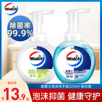 Walch Foam Hand Sanitizer 225ml bottle Health care Lime moisturizing antibacterial hand protection Easy to rinse