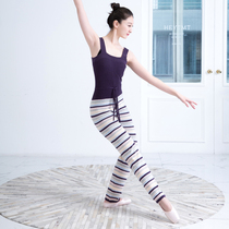 Lake Dan Poetry Ballet dance sweater dress with adult female knit dancing skills Knitted Harness Conjoined Long Pants