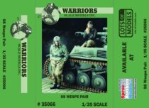 (JZHOBBY)WARRIORS 35066 1 35 German bee self-propelled gun crew resin soldiers