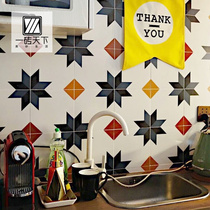 Color tiles 300 washbasin kitchen bathroom background Balcony wall tiles Floor tiles Art tiles 300×300